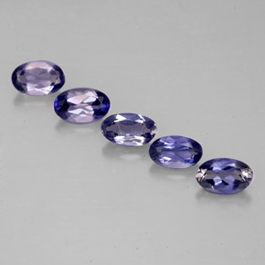  ct natürliche blauer Iolith-Edelsteine, Oval Schliff, VS