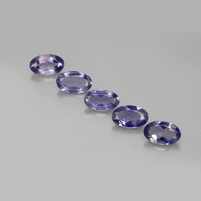  ct natürliche blauer Iolith-Edelsteine, Oval Schliff, VS