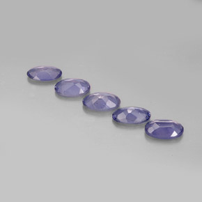  ct natürliche blauer Iolith-Edelsteine, Oval Schliff, VS