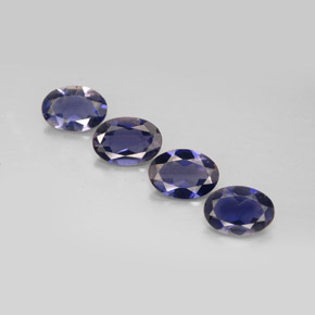  ct natürliche blauer Iolith-Edelsteine, Oval Schliff, VS