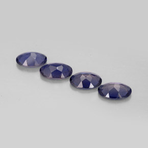 ct natürliche blauer Iolith-Edelsteine, Oval Schliff, VS