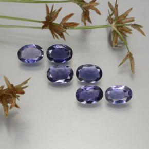  ct natürliche blauer Iolith-Edelsteine, Oval Schliff, VS