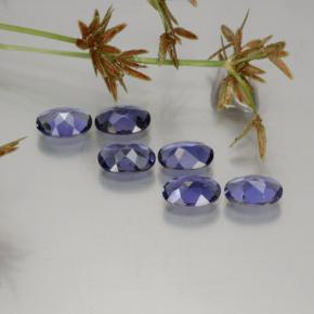  ct natürliche blauer Iolith-Edelsteine, Oval Schliff, VS