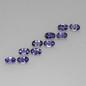  ct natürliche blauer Iolith-Edelsteine, Oval Schliff, VS
