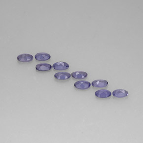  ct natürliche blauer Iolith-Edelsteine, Oval Schliff, VS