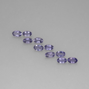  ct natürliche blauer Iolith-Edelsteine, Oval Schliff, VS