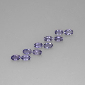  ct natürliche blauer Iolith-Edelsteine, Oval Schliff, VS