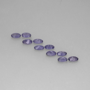  ct natürliche blauer Iolith-Edelsteine, Oval Schliff, VS