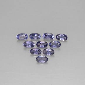  ct natürliche blauer Iolith-Edelsteine, Oval Schliff, VS