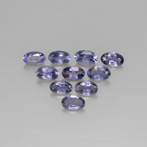  ct natürliche blauer Iolith-Edelsteine, Oval Schliff, VS