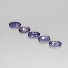  ct natürliche blauer Iolith-Edelsteine, Oval Schliff, VS