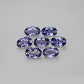 ct natürliche blauer Iolith-Edelsteine, Oval Schliff, VS