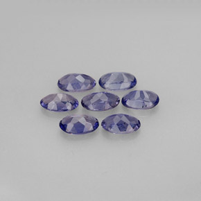  ct natürliche blauer Iolith-Edelsteine, Oval Schliff, VS