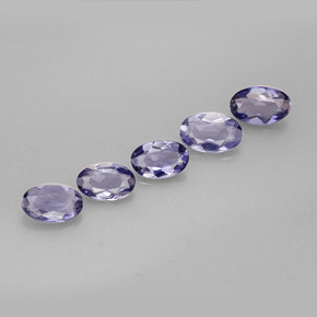  ct natürliche blauer Iolith-Edelsteine, Oval Schliff, VS