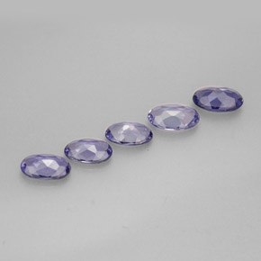  ct natürliche blauer Iolith-Edelsteine, Oval Schliff, VS