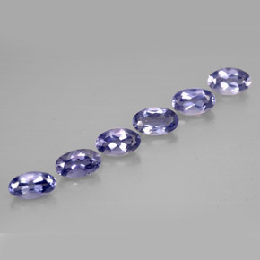  ct natürliche blauer Iolith-Edelsteine, Oval Schliff, VS