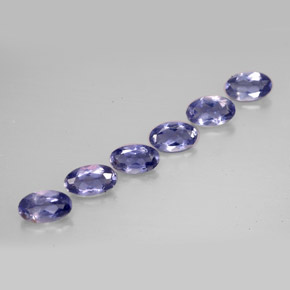  ct natürliche blauer Iolith-Edelsteine, Oval Schliff, VS