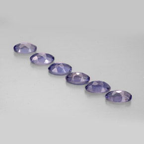  ct natürliche blauer Iolith-Edelsteine, Oval Schliff, VS