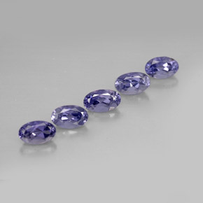  ct natürliche blauer Iolith-Edelsteine, Oval Schliff, VS