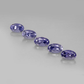  ct natürliche blauer Iolith-Edelsteine, Oval Schliff, VS