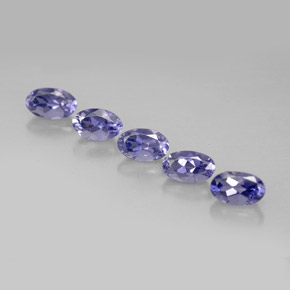  ct natürliche blauer Iolith-Edelsteine, Oval Schliff, VS