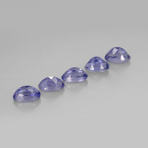  ct natürliche blauer Iolith-Edelsteine, Oval Schliff, VS