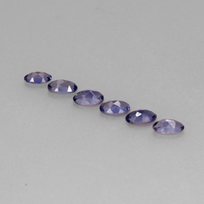 ct natürliche blauer Iolith-Edelsteine, Oval Schliff, VS
