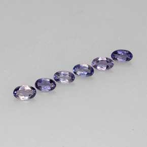  ct natürliche blauer Iolith-Edelsteine, Oval Schliff, VS