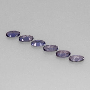  ct natürliche blauer Iolith-Edelsteine, Oval Schliff, VS