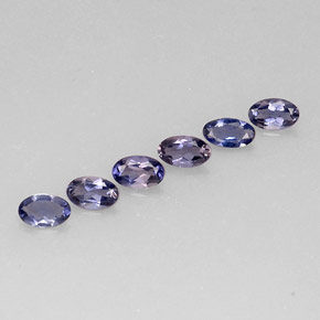  ct natürliche blauer Iolith-Edelsteine, Oval Schliff, VS