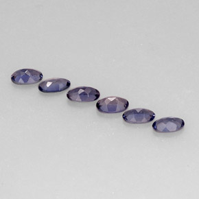  ct natürliche blauer Iolith-Edelsteine, Oval Schliff, VS