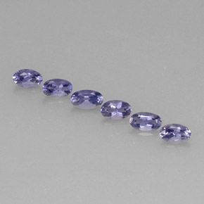  ct natürliche blauer Iolith-Edelsteine, Oval Schliff, VS