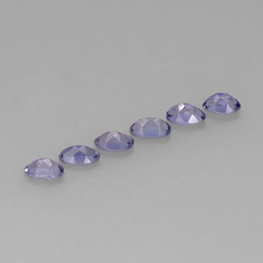 ct natürliche blauer Iolith-Edelsteine, Oval Schliff, VS