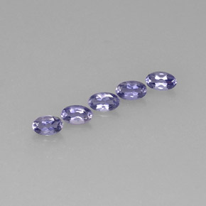  ct natürliche blauer Iolith-Edelsteine, Oval Schliff, VS