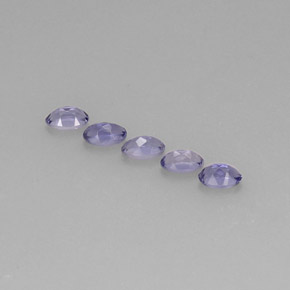  ct natürliche blauer Iolith-Edelsteine, Oval Schliff, VS