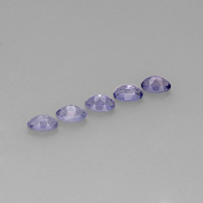  ct natürliche violett-blau Iolith-Edelsteine, Oval Schliff, VS