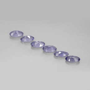 ct natürliche blauer Iolith-Edelsteine, Oval Schliff, VS