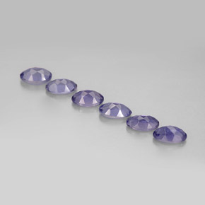  ct natürliche blauer Iolith-Edelsteine, Oval Schliff, VS