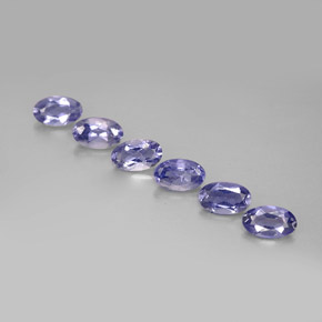  ct natürliche blauer Iolith-Edelsteine, Oval Schliff, VS