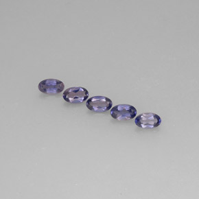  ct natürliche blauer Iolith-Edelsteine, Oval Schliff, VS