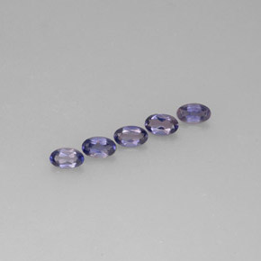  ct natürliche blauer Iolith-Edelsteine, Oval Schliff, VS