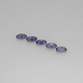  ct natürliche blauer Iolith-Edelsteine, Oval Schliff, VS