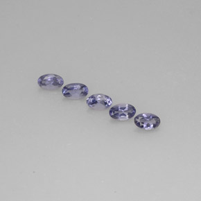  ct natürliche blauer Iolith-Edelsteine, Oval Schliff, VS