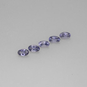  ct natürliche blauer Iolith-Edelsteine, Oval Schliff, VS