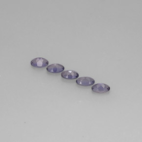  ct natürliche blauer Iolith-Edelsteine, Oval Schliff, VS
