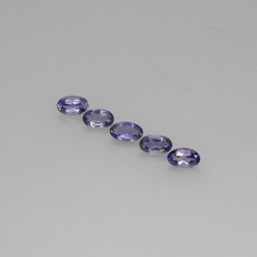  ct natürliche blauer Iolith-Edelsteine, Oval Schliff, VS