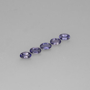  ct natürliche blauer Iolith-Edelsteine, Oval Schliff, VS