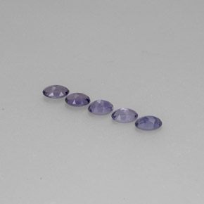  ct natürliche blauer Iolith-Edelsteine, Oval Schliff, VS