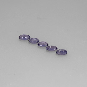  ct natürliche blauer Iolith-Edelsteine, Oval Schliff, VS