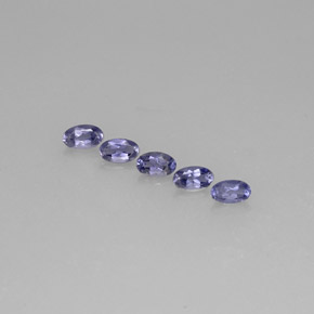  ct natürliche blauer Iolith-Edelsteine, Oval Schliff, VS